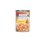 foul médames (fèves cuites) avec houmous